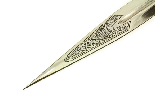 Кинжал сувенирный модель №15 малый мельхиор Поиск Кизляр