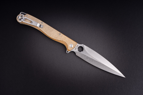 Складной нож Daggerr Vendetta stonewash сталь VG-10, рукоять Olive G10 Складной нож Daggerr Vendetta stonewash сталь VG-10, рукоять Olive G10