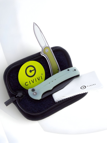 Складной нож CIVIVI Cogent Blackwash сталь 14C28N, рукоять Natural G10 Складной нож CIVIVI Cogent Blackwash сталь 14C28N, рукоять Natural G10