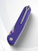 Нож Bestechman Velix Satin сталь 14C28N рукоять Purple G10