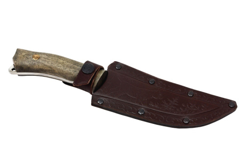 Нож Рысь - 65Х13/орех Беркут Кизляр