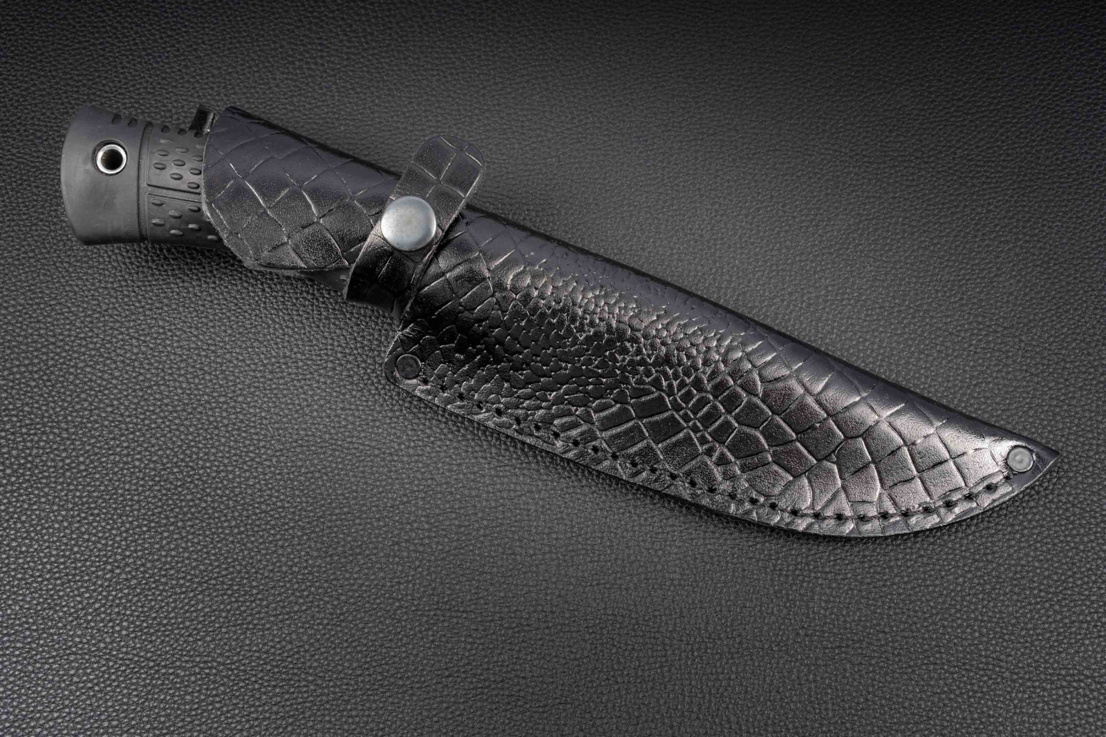 Нож Барс AUS-8 эластрон черный Андреев