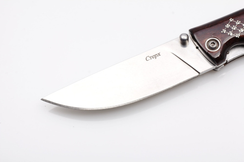 Нож складной Стерх Граб Унцукульская насечка Нож складной Стерх Граб Унцукульская насечка