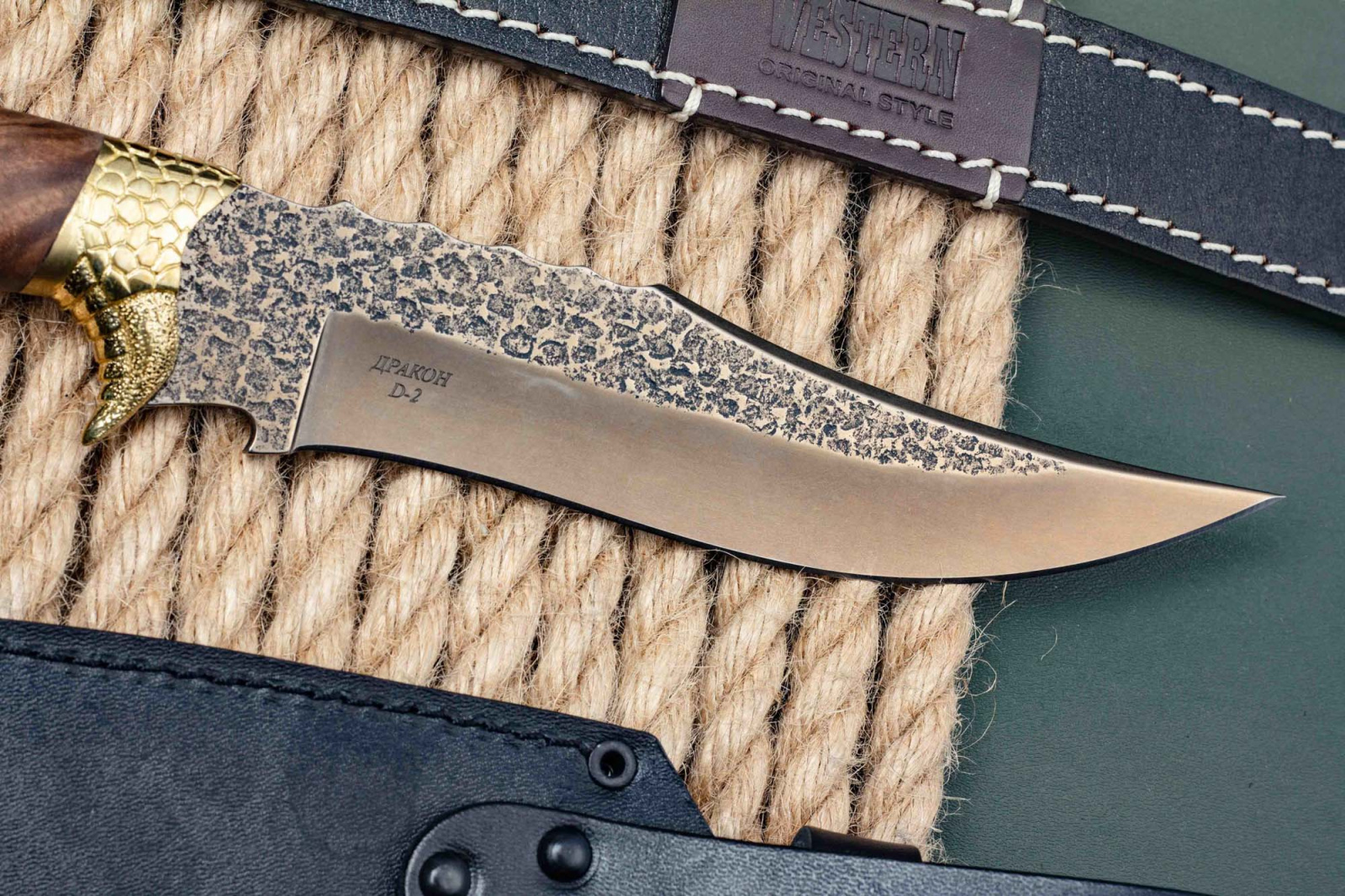 Нож Дракон Сталь Х12МФ