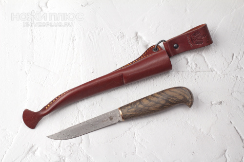 Нож ILMaRI (Илмари) дамаск м.дуб N.C.Custom