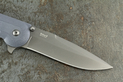 Складной нож Biker Z AUS-8 Gray Titanium