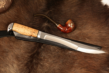 Нож Боярин (карельская береза)