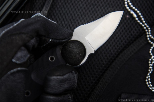 Нож шейный Amigo X  D2 Satin Black