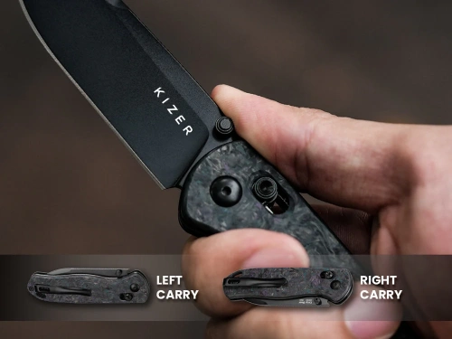 Нож Drop Bear S35VN Fatcarbon