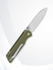 Нож QSP Parrot Satin сталь D2, рукоять Light Green Micarta