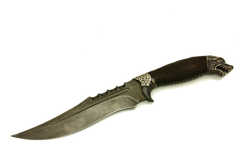 Нож Дракон Сталь Дамаск Нож Дракон Сталь Дамаск