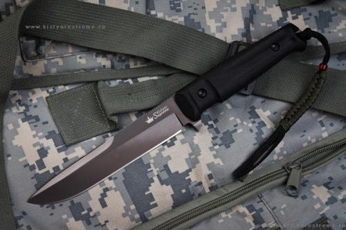 Нож Alpha D2 Gray Titanium