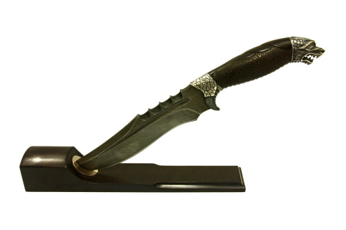 Нож Дракон Сталь Дамаск Нож Дракон Сталь Дамаск