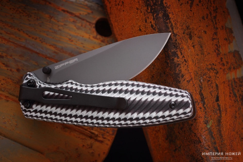 Нож ZIPPER COLORED G10
