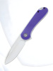 Складной нож CIVIVI Elementum сталь D2, рукоять Purple G10