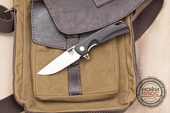 Нож складной Нус черный Кизляр