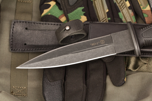 Нож КО-1 Черный Эластрон Нож КО-1 Черный Эластрон