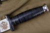 Нож КО-2 Кожа с символикой СВР