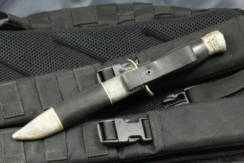 Нож Разведчик Х12МФ в корпусе Зодиак Кизляр