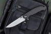 Складной нож ZT 0452CF Sinkevich Flipper Satin сталь CPM-S35VN, рукоять Carbon Fiber