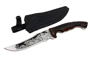 Нож Геба - жженый орех Поиск Кизляр