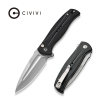 Складной нож CIVIVI Incindie stonewash сталь 14C28N, рукоять Black G10