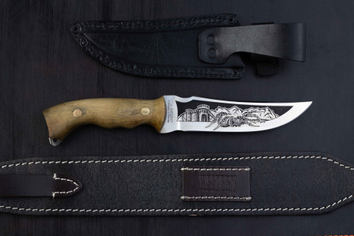 Нож Тарантул-65Х13/орех Беркут Кизляр