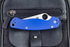 Нож Paramilitary 2 CH синий Spyderco