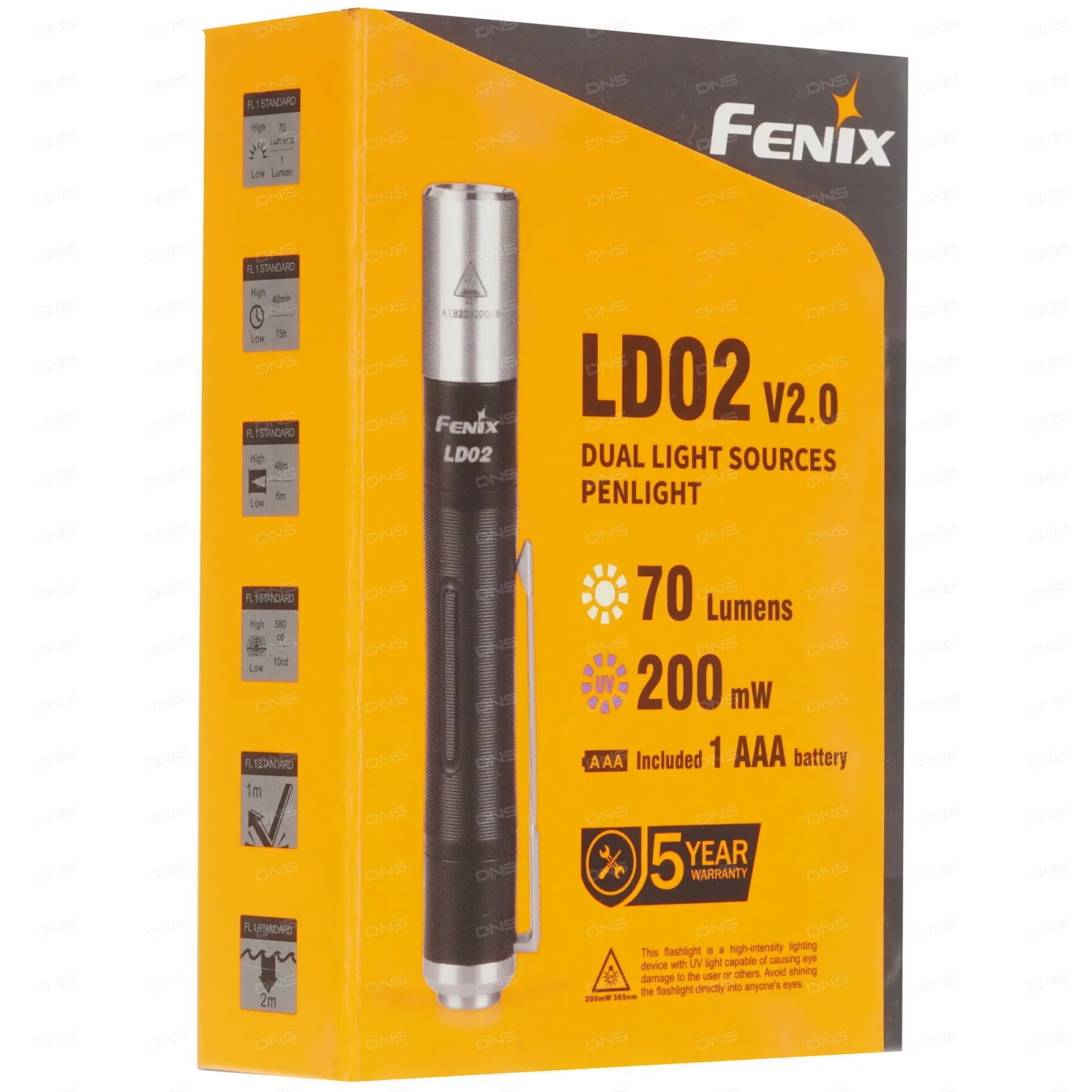 Фонарь FENIX LD02V20