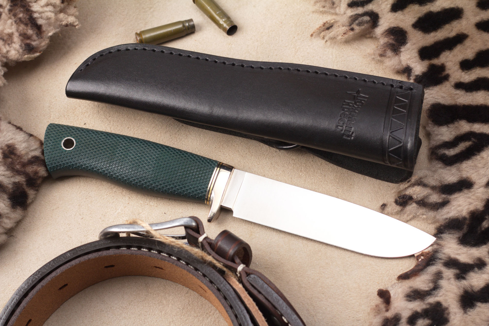 Нож Чинук Эксперт CPR изумруд конвекс Южный Крест