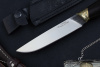 Нож Охота - Х12МФ латунь Беркут Кизляр