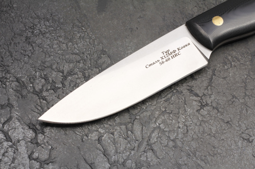 Нож Тур Х12МФ/микарта ИП Эмиров Кизляр