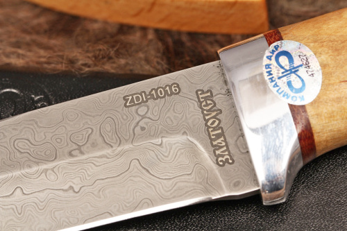 Нож Лиса (Карельская береза) ZDI-1016