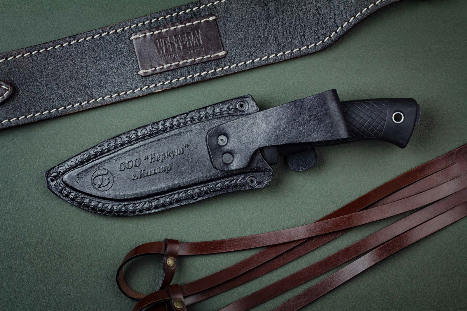 Нож Волк - Х12 резина Беркут