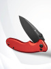 Складной нож Sencut Cybrix black сталь 9Cr18MoV, рукоять Red Aluminum