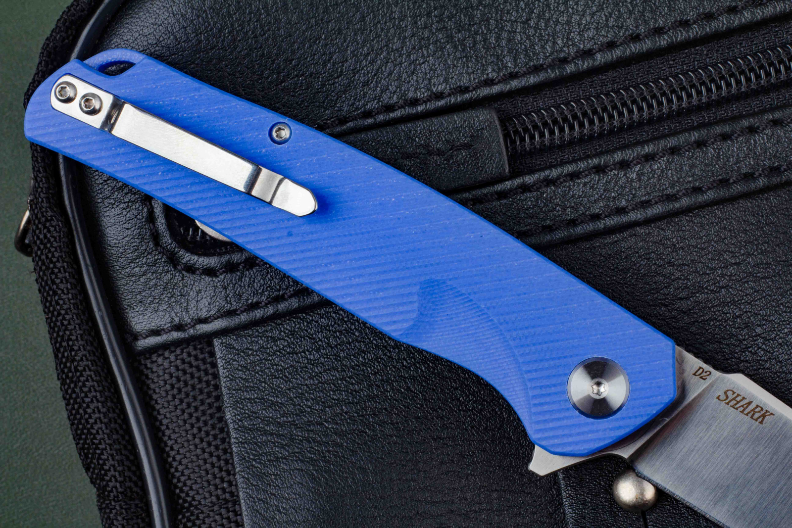 Нож складной Shark (Шарк) blue Кизляр