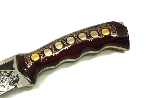 Нож Борз - насечка Беркут Кизляр