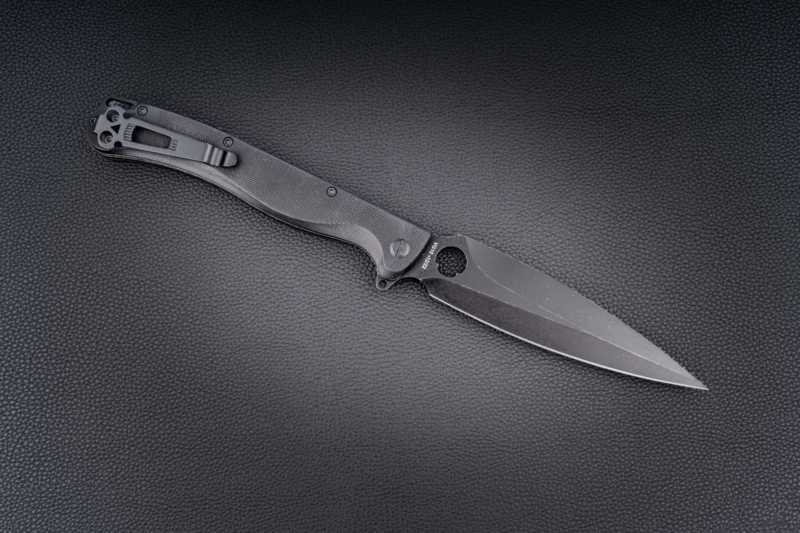 Складной нож Daggerr Vendetta Liner Lock blackwash сталь VG10, рукоять black G10