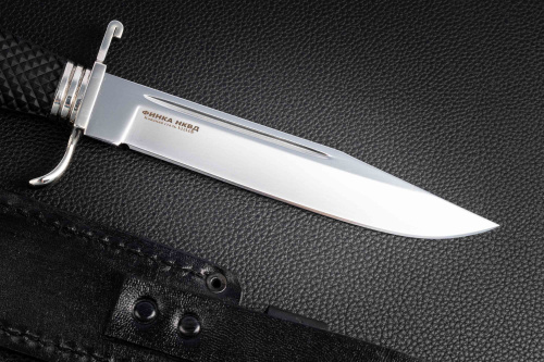 Нож Финка НКВД Х12мф эластрон черный Андреев