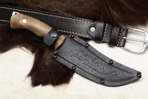 Нож Тур - Х12МФ/D2/клепанный Беркут Кизляр