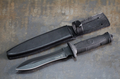 Нож Сталкер Черный обоюдоострый Нож Сталкер Черный обоюдоострый