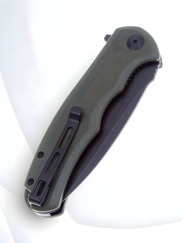 Складной нож CIVIVI Praxis Blackwash сталь 9Cr18MoV, рукоять OD Green G10 Складной нож CIVIVI Praxis Blackwash сталь 9Cr18MoV, рукоять OD Green G10