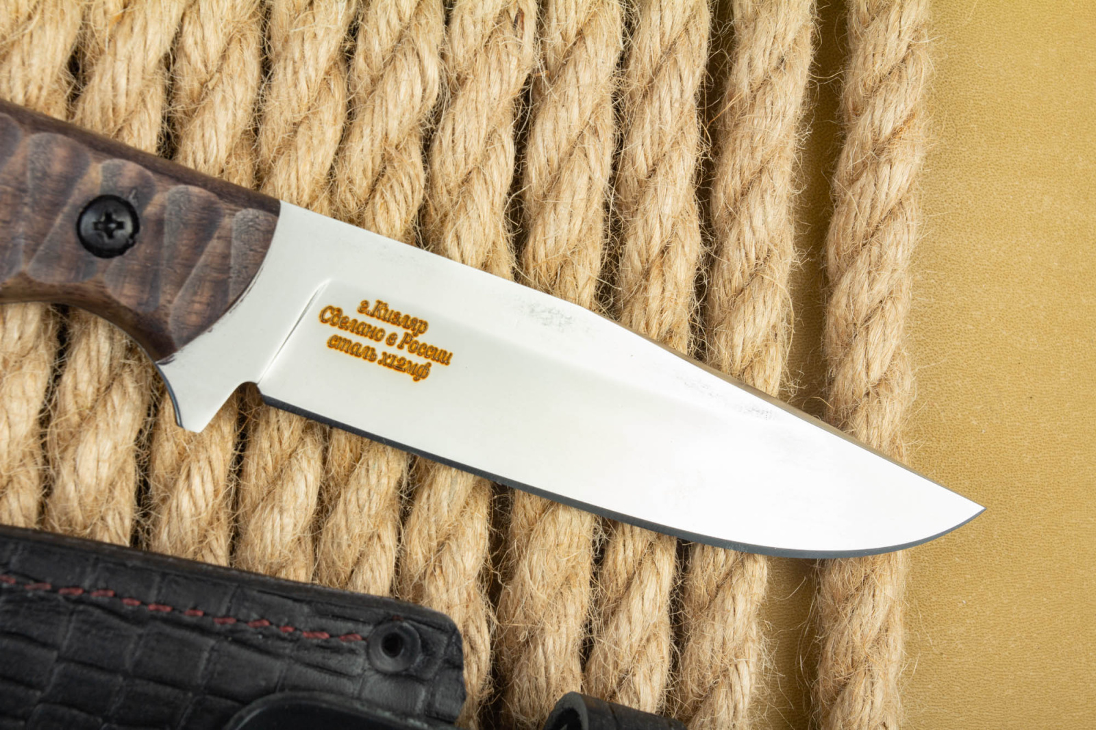 Нож Беркут - Х12мф орех