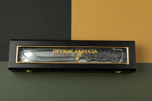 Подарочный Нож Варан сталь 95х18 рукоять Акрил Дербент