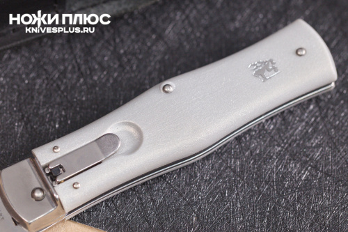 Автоматический нож Predator 420C пластик серый Mikov