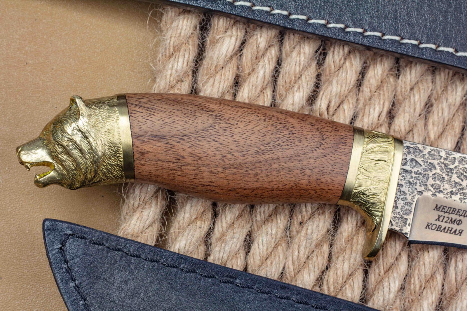 Нож Медведь Сталь Х12МФ