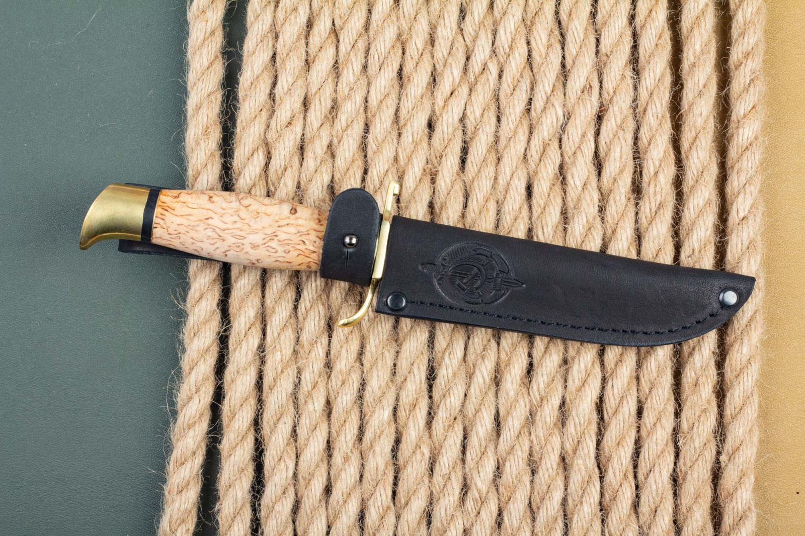 Финка НКВд (дамаск, карельская берёза) Lemax