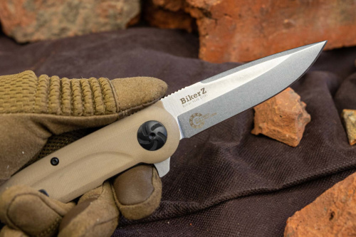 складной нож Biker Z N690 Stonewash