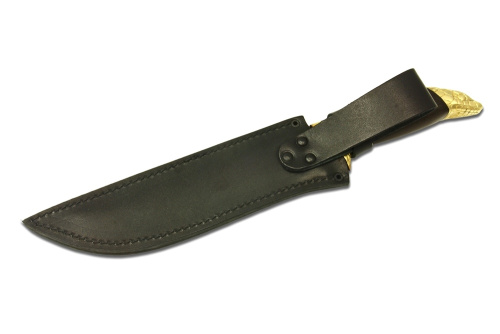 Нож Змея Сталь D2 Латунь Нож Змея Сталь D2 Латунь