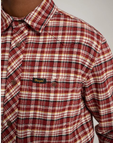 Рубашка Wrangler WILL SHIRT FIRED BRICK 